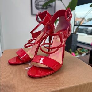 Christian Louboutin Glossy Red Heels